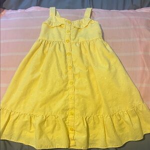 Yellow Kids Dress